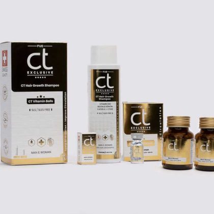 CT Exclusive 2 maanden kuur (2 supplements en 1 promotie shampoo)